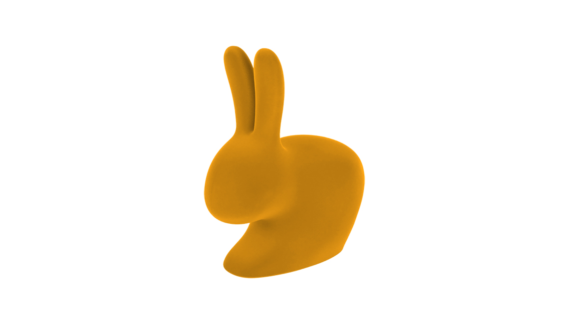 QEEBOORABBIT CHAIR VELVET FINISH椅子