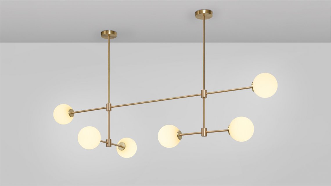 CTO LIGHTINGTREVI MULTI PENDANT吊灯