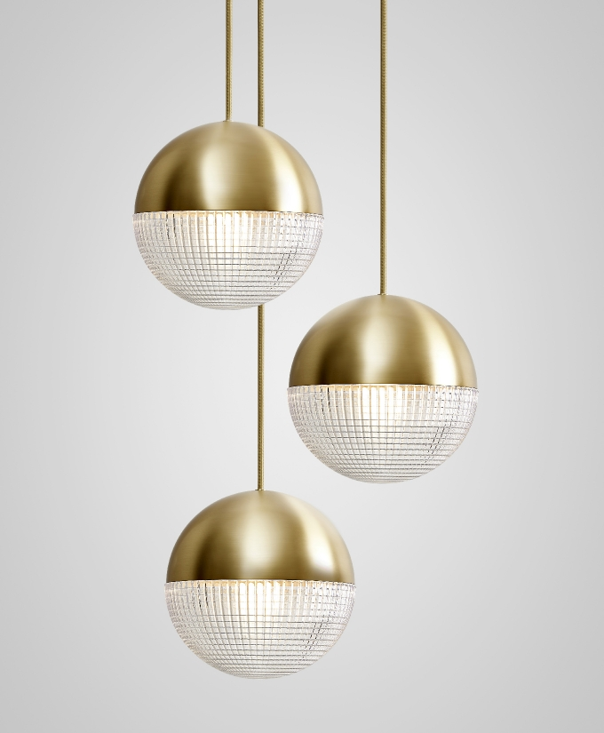 Lee BroomLittle Lens Flair Chandelier吊灯